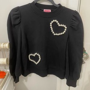 ❗️MOVING SALE❗️Kate Spade Pearl Heart sweatshirt